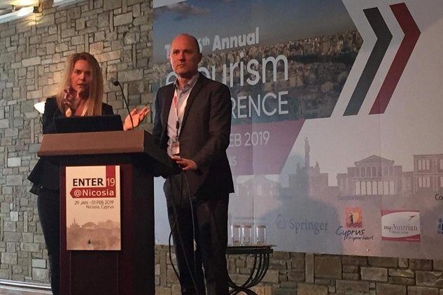 Urška Starc Peceny and Tomi Ilijaš speaking