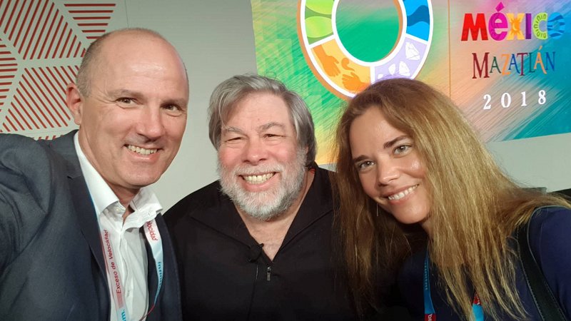 Photo with Steve Wozniak