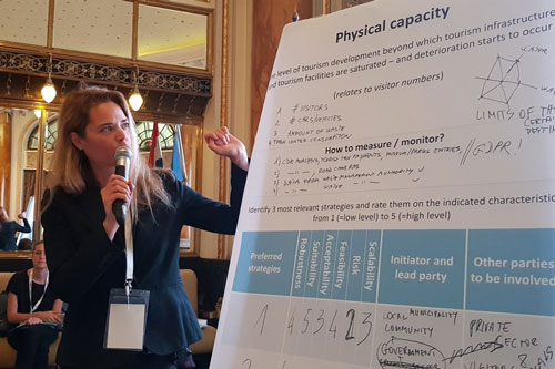 Urška Starc-Peceny speaking