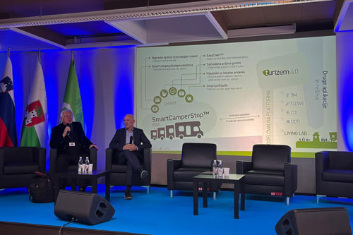 Tomi Ilijas presenting Smart Camper Stop