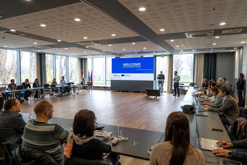 Presenting at Inclusive Border Cycling Kickoff meeting