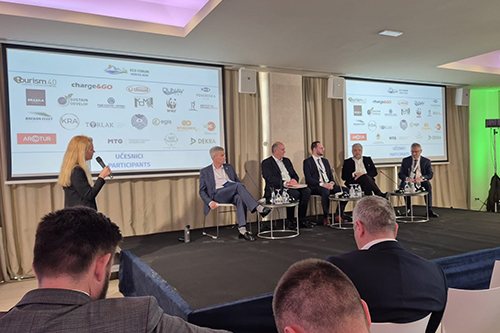 Participants and speakers at the Eco Forum